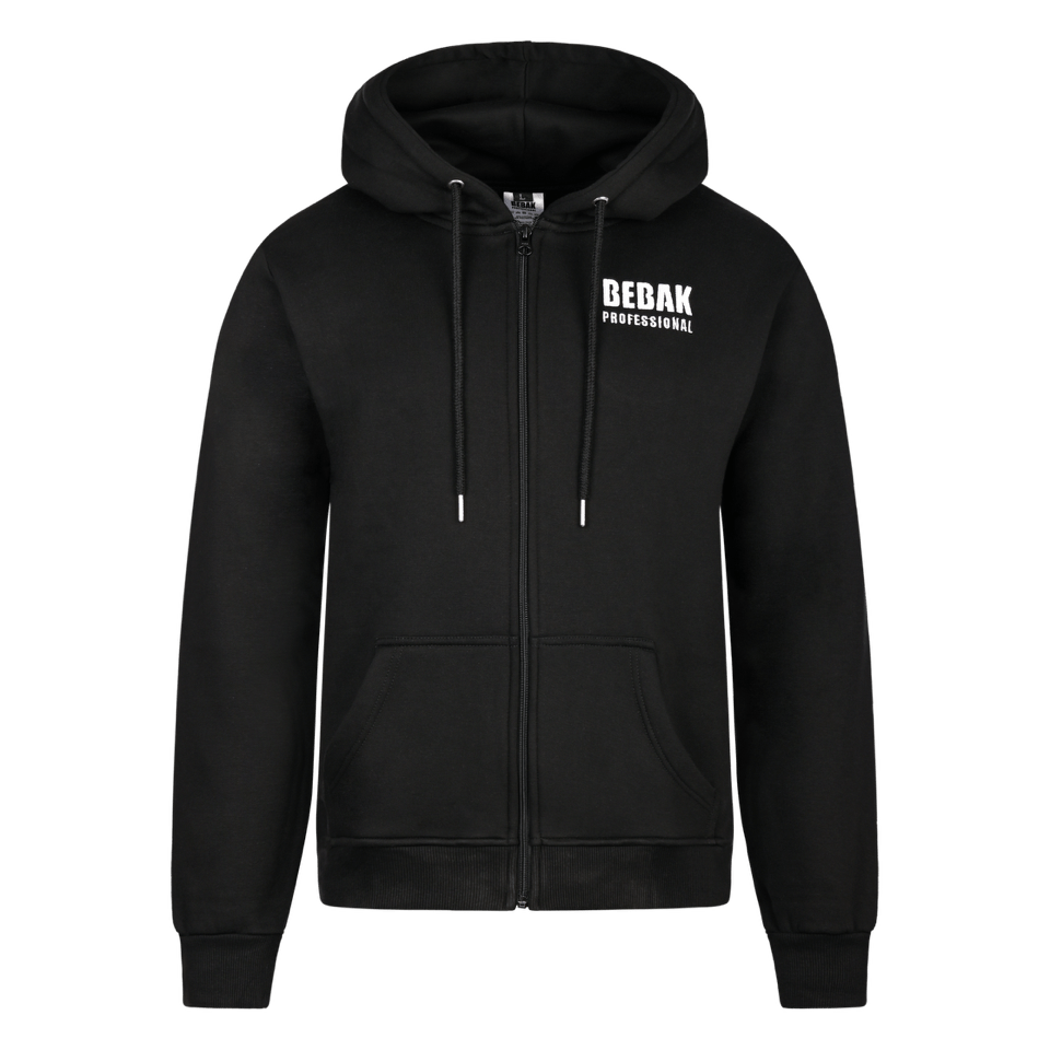 BEBAK PRO 100% Baumwolle Zip Hoodie - BEBAK BOXING