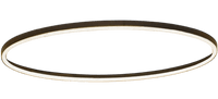 Bebak Atmos LED – Ring-Deckenleuchte 100–180 cm | 70/80W, Aluminium