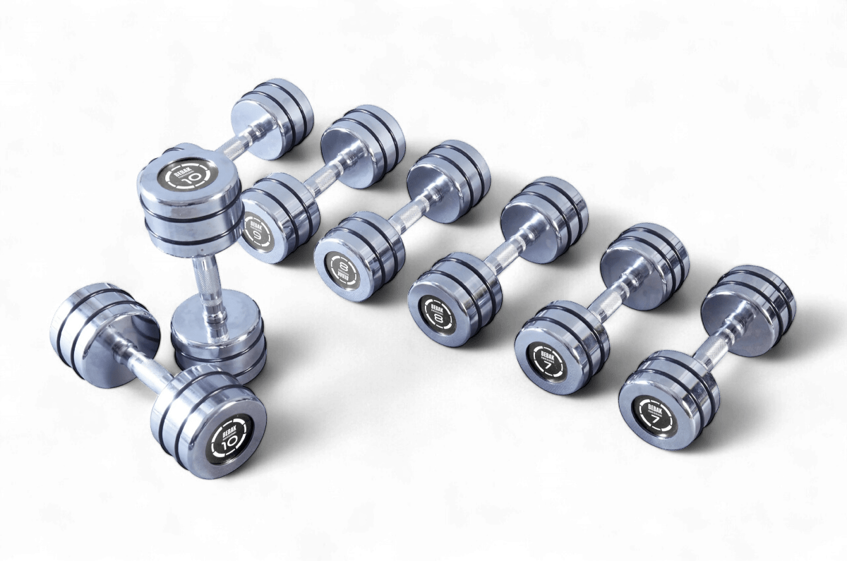 Bebak Hantel Komplett Set mit Ständer