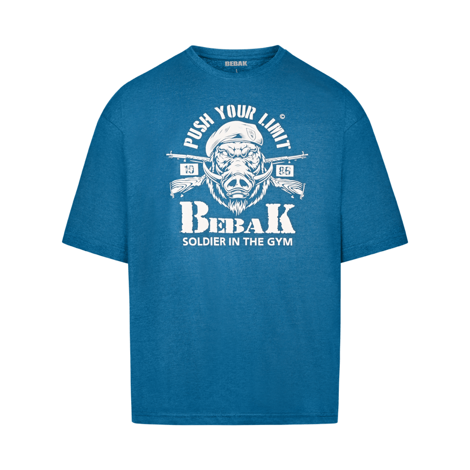 Bebak Pro T-Shirt Soldier "Push Your Limit" - BEBAK BOXING