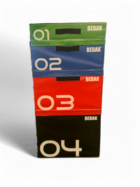 BEBAK Soft Sprungbox Set – 4er Plyo Boxen in Profiqualität