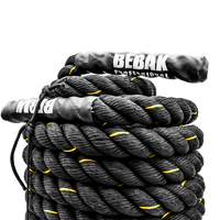 BEBAK PRO Battle Rope XXL inkl. Wandbefestigung - BEBAK BOXING