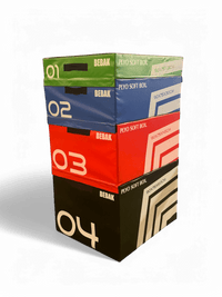 BEBAK Soft Sprungbox Set – 4er Plyo Boxen in Profiqualität