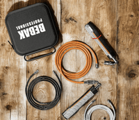 BEBAK Profi Springseil Trio – 3-fach Seilset mit Wechselgriffen
