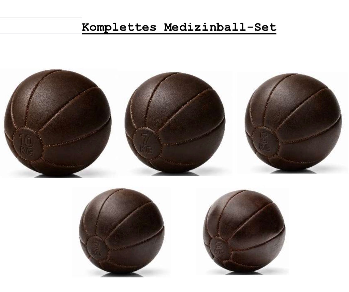BEBAK I Medizinball (Leder)