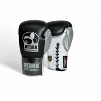 BEBAK - Leather boxing gloves BDB competition with laces