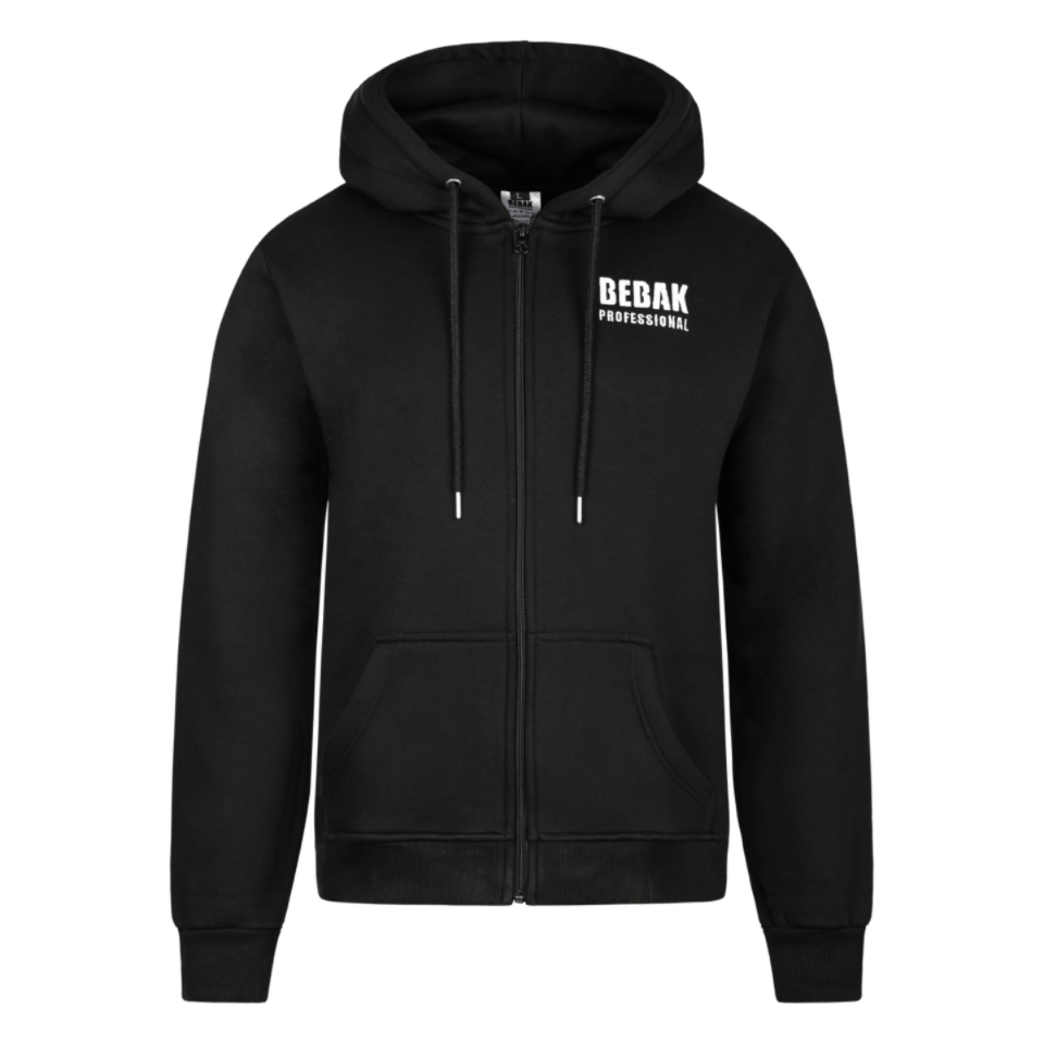 BEBAK PRO 100% Baumwolle Zip Hoodie - BEBAK BOXING