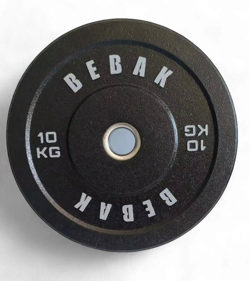 BEBAK PRO-High Bumper Plates – 50mm Gummi-Hantelscheiben (10–25 kg)
