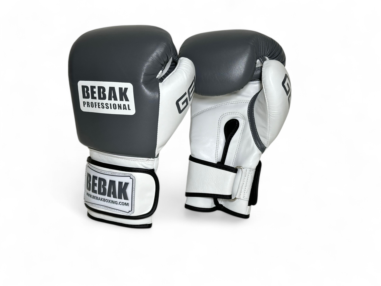 COMING SOON Bebak Boxing Sparring Leather Boxing Gloves Black/Silver