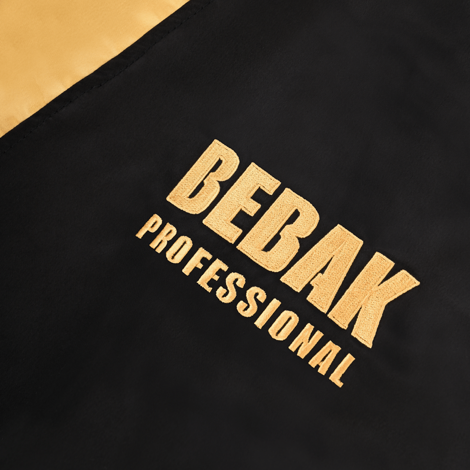 BEBAK BOXING Camisa de boxeo negra/dorada - BEBAK BOXING
