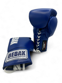 BEBAK - BDB Competition Boxing Gloves with Laces Synthetic Leather