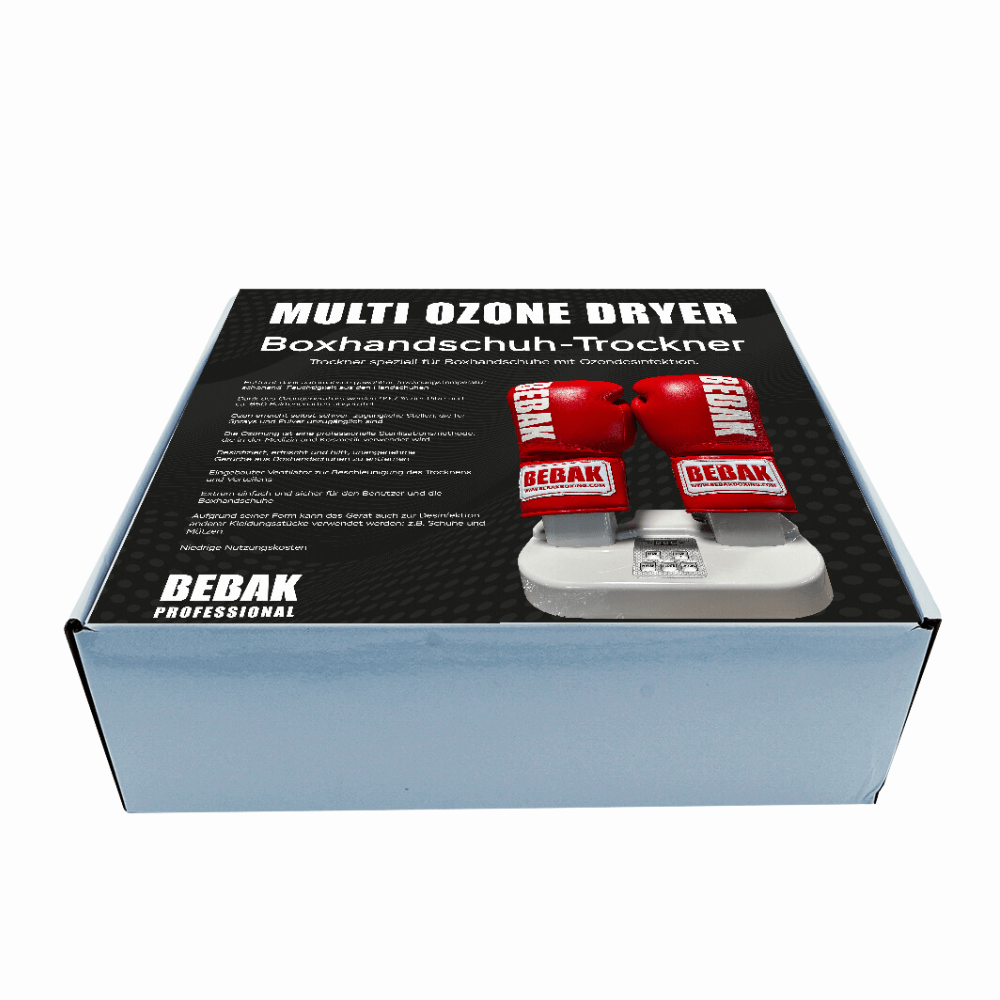 BEBAK BOXING Droger en desinfectiemiddel voor bokshandschoenen en schoenen - BEBAK BOXING