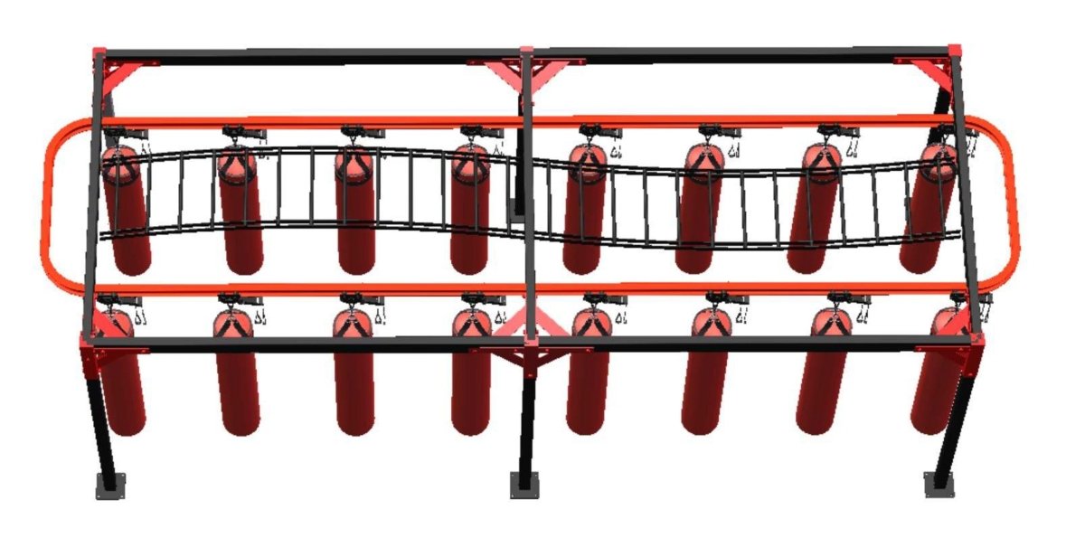 BEBAK BOXING Schienensystem freistehend für Boxsäcke - BEBAK BOXING