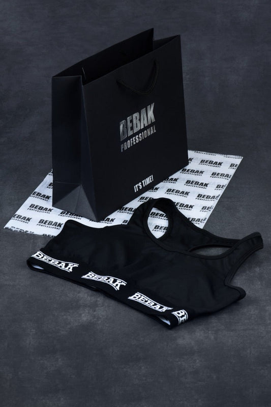 Bebak Pro Sport-BH mit herausnehmbare Polster für Damen - BEBAK BOXING