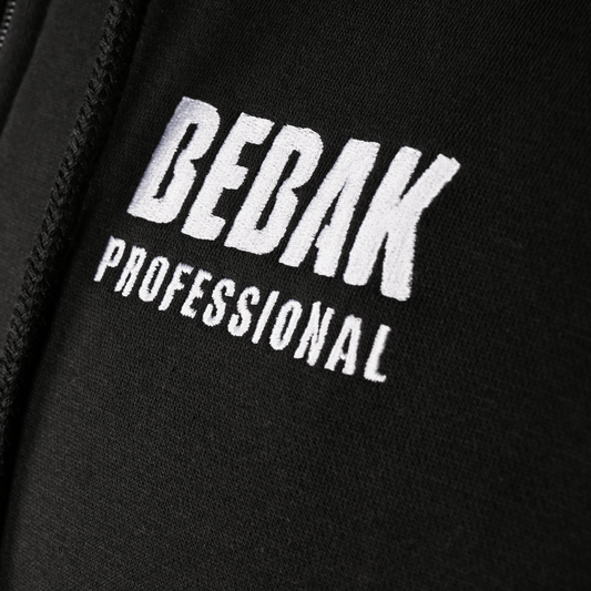 BEBAK PRO 100% Baumwolle Zip Hoodie - BEBAK BOXING