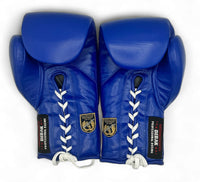 BEBAK - BDB competition boxing gloves with faux leather cords