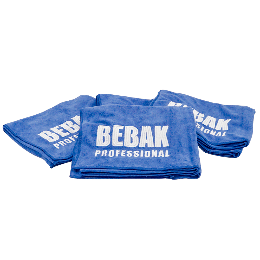 Bebak Professional towels blue