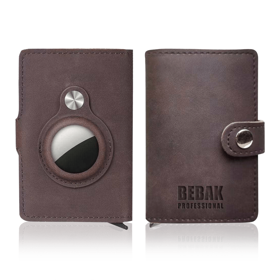 BEBAK PRO wallet with Apple Airtag device - BEBAK BOXING
