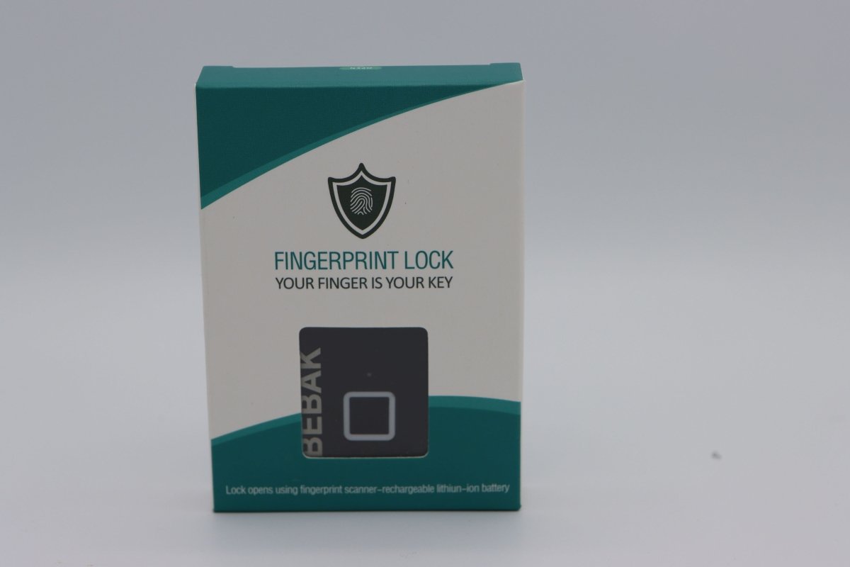 Bebak Pro Schloss mit Fingerabdruck - BEBAK BOXING