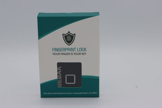 Bebak Pro Schloss mit Fingerabdruck - BEBAK BOXING