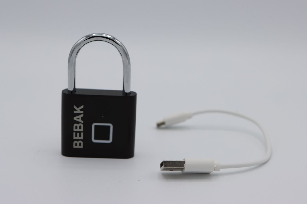 Bebak Pro Schloss mit Fingerabdruck - BEBAK BOXING