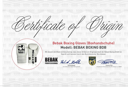 BEBAK BOXING Wettkampf BDB-zertifiziert - BEBAK BOXING