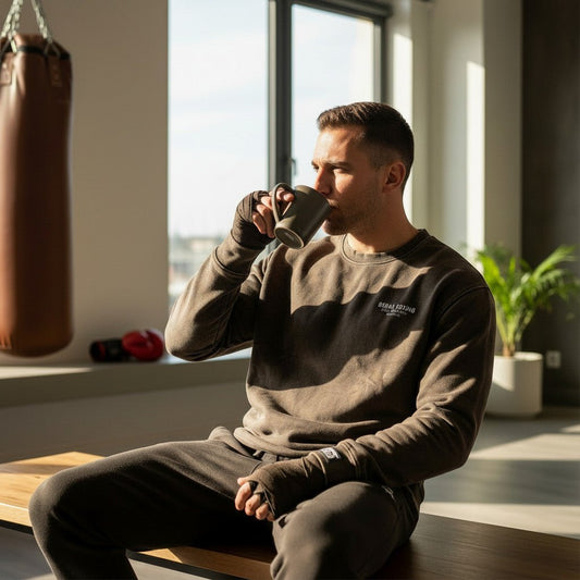 BEBAK BOXING Premium Sweatshirt – Vintage Washed Look - BEBAK BOXING