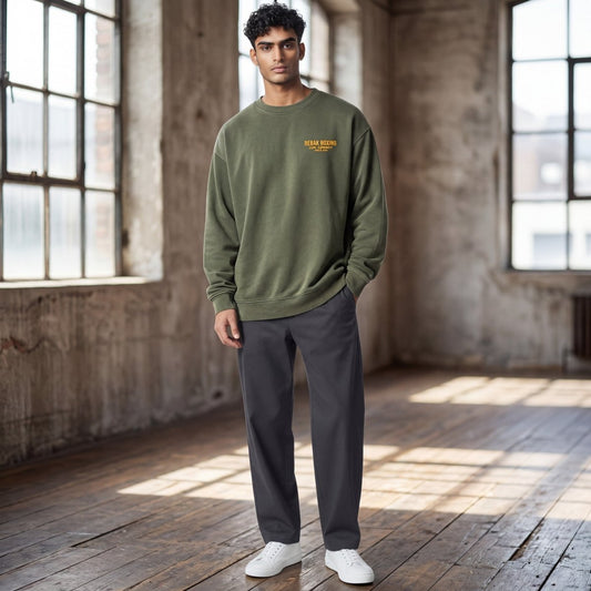 BEBAK BOXING Premium Sweatshirt – Vintage Washed Look - BEBAK BOXING