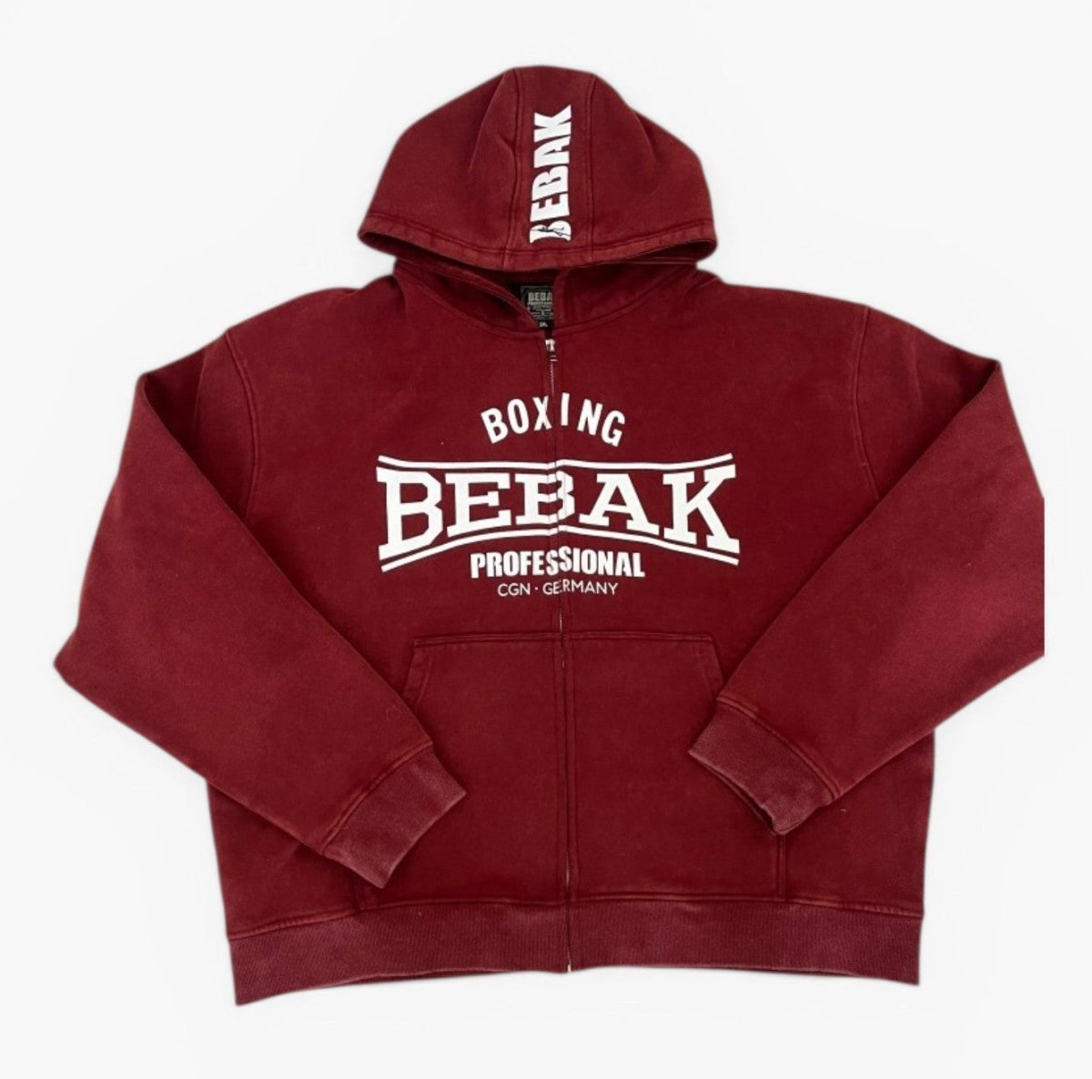 BEBAK I COMFORT ZIP Hoodie mit Reissverschluss - BEBAK BOXING
