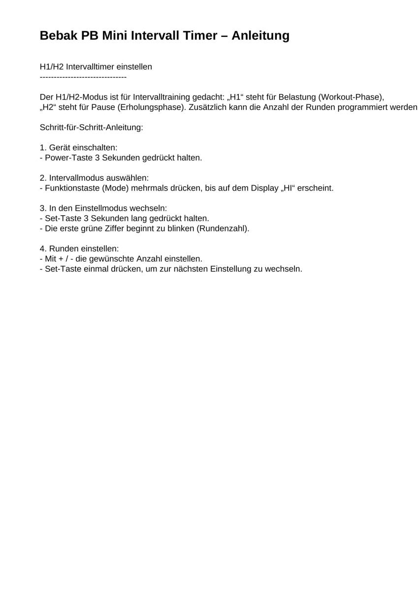 BEBAK | MOBIL Gym Timer Magnetic - BEBAK BOXING