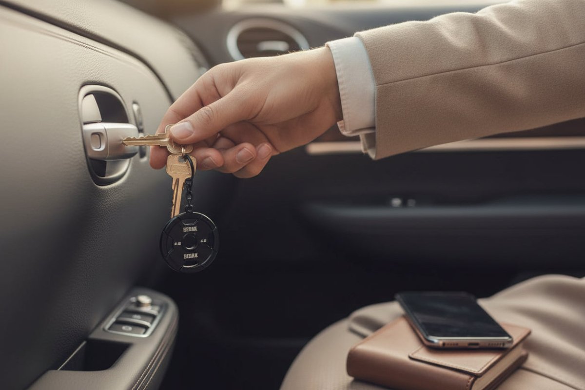 BEBAK Schlüsselanhänger Hantel - BEBAK BOXING