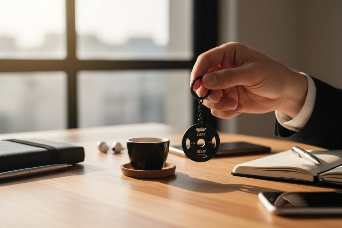 BEBAK Schlüsselanhänger Hantel - BEBAK BOXING
