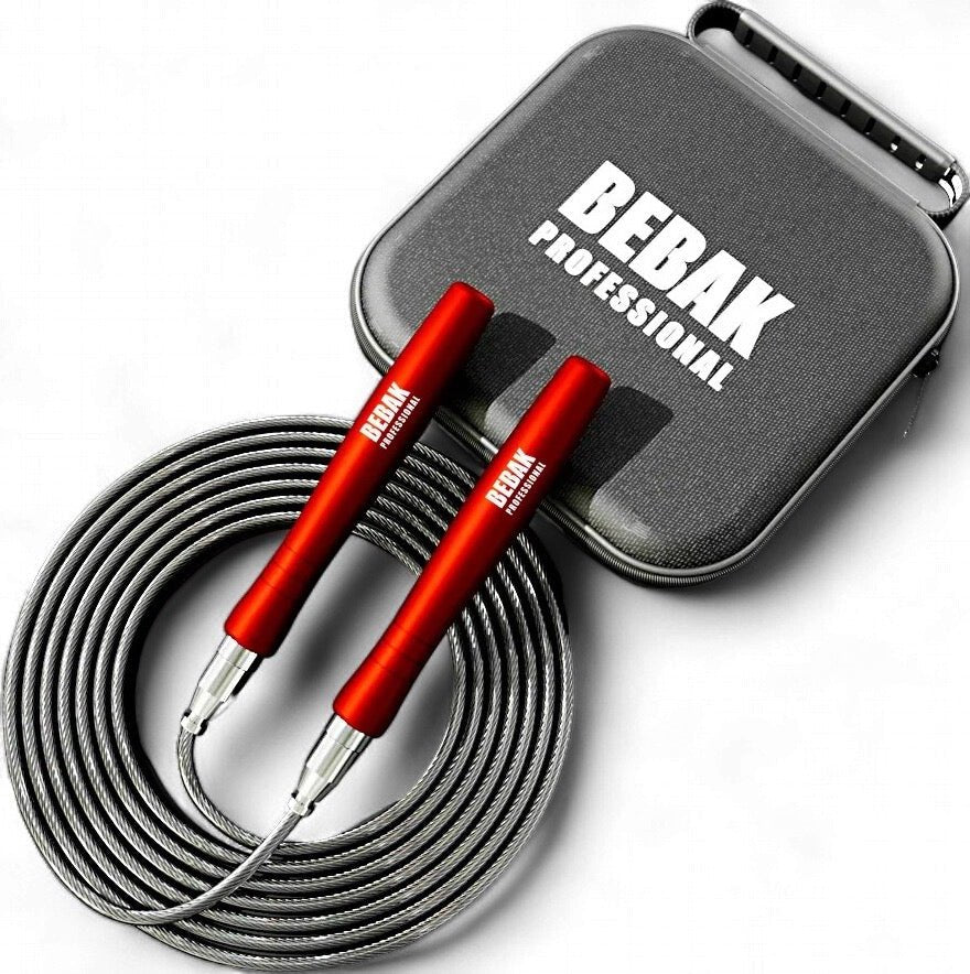 Bebak Springseil Pro – Aluminium & Stahlseil - BEBAK BOXING