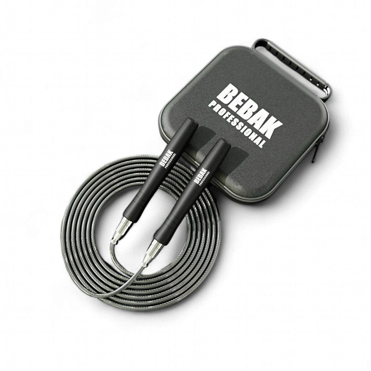 Bebak Springseil Pro – Aluminium & Stahlseil - BEBAK BOXING