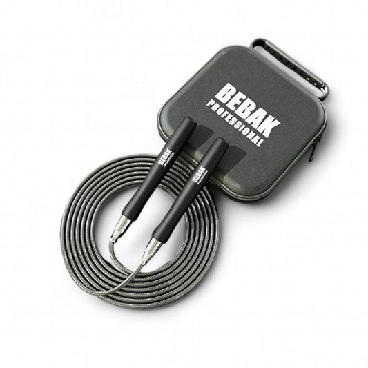 Bebak Springseil Pro – Aluminium & Stahlseil - BEBAK BOXING