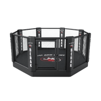 MMA Cage freistehend auf Plattform - BEBAK BOXING