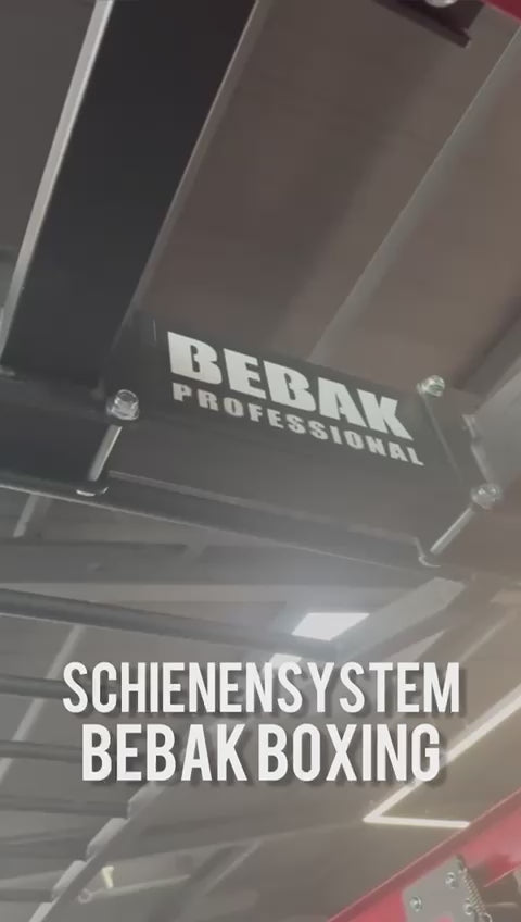 Bebak Professional Boxsack Freistehendes-Schienensystem